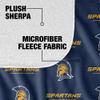 University of North Carolina Greensboro Blanket, 50"x60" Logo Pattern Silky Touch Sherpa Back Super Soft Throw Blanket view 4