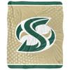 Sacramento State University Blanket, 50"x60" Logo Dots Silky Touch Sherpa Back Super Soft Throw Blanket view 2
