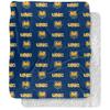 University of Northern Colorado Blanket, 50"x60" Logo Pattern Silky Touch Sherpa Back Super Soft Throw Blanket view 1