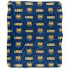 University of Northern Colorado Blanket, 50"x60" Logo Pattern Silky Touch Sherpa Back Super Soft Throw Blanket view 2