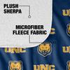 University of Northern Colorado Blanket, 50"x60" Logo Pattern Silky Touch Sherpa Back Super Soft Throw Blanket view 4
