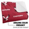 Eastern Washington University Blanket, 50"x60" Logo Pattern Silky Touch Sherpa Back Super Soft Throw Blanket view 3