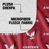 Eastern Washington University Blanket, 50"x60" Logo Pattern Silky Touch Sherpa Back Super Soft Throw Blanket view 4