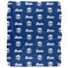 Drake University Blanket, 50"x60" Logo Pattern Silky Touch Sherpa Back Super Soft Throw Blanket view 2