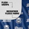 Drake University Blanket, 50"x60" Logo Pattern Silky Touch Sherpa Back Super Soft Throw Blanket view 4