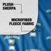 Texas A&M University Blanket, 50"x60" Logo Pattern Silky Touch Sherpa Back Super Soft Throw Blanket view 4