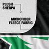 University of North Dakota Blanket, 50"x60" Logo Dots Silky Touch Sherpa Back Super Soft Throw Blanket view 4