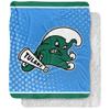 Tulane University Blanket, 50"x60" Logo Dots Silky Touch Sherpa Back Super Soft Throw Blanket view 1