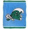 Tulane University Blanket, 50"x60" Logo Dots Silky Touch Sherpa Back Super Soft Throw Blanket view 2