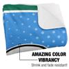 Tulane University Blanket, 50"x60" Logo Dots Silky Touch Sherpa Back Super Soft Throw Blanket view 3