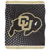 University of Colorado Blanket, 50"x60" Logo Dots Silky Touch Sherpa Back Super Soft Throw Blanket view 2