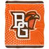 Bowling Green State University Blanket, 50"x60" Logo Dots Silky Touch Sherpa Back Super Soft Throw Blanket view 2