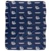 Gonzaga University Blanket, 50"x60" Logo Pattern Silky Touch Sherpa Back Super Soft Throw Blanket view 2