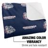 Gonzaga University Blanket, 50"x60" Logo Pattern Silky Touch Sherpa Back Super Soft Throw Blanket view 3
