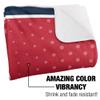 University of Richmond Blanket, 50"x60" Logo Dots Silky Touch Sherpa Back Super Soft Throw Blanket view 3