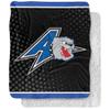 University of North Carolina Asheville Blanket, 50"x60" Logo Dots Silky Touch Sherpa Back Super Soft Throw Blanket view 1