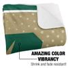 University of North Carolina - Charlotte Blanket, 50"x60" Logo Dots Silky Touch Sherpa Back Super Soft Throw Blanket view 3