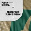 University of North Carolina - Charlotte Blanket, 50"x60" Logo Dots Silky Touch Sherpa Back Super Soft Throw Blanket view 4