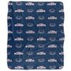 Florida Atlantic University Blanket, 50"x60" Logo Pattern Silky Touch Sherpa Back Super Soft Throw Blanket view 2