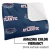 Florida Atlantic University Blanket, 50"x60" Logo Pattern Silky Touch Sherpa Back Super Soft Throw Blanket view 3
