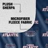 Florida Atlantic University Blanket, 50"x60" Logo Pattern Silky Touch Sherpa Back Super Soft Throw Blanket view 4