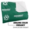 Northwest Missouri State University Blanket, 50"x60" Logo Pattern Silky Touch Sherpa Back Super Soft Throw Blanket view 3