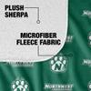 Northwest Missouri State University Blanket, 50"x60" Logo Pattern Silky Touch Sherpa Back Super Soft Throw Blanket view 4