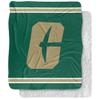 University of North Carolina - Charlotte Blanket, 50"x60" Primary Logo Stripes Silky Touch Sherpa Back Super Soft Throw Blanket view 1