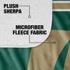 University of North Carolina - Charlotte Blanket, 50"x60" Primary Logo Stripes Silky Touch Sherpa Back Super Soft Throw Blanket view 4