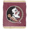Florida State University Blanket, 50"x60" Logo Dots Silky Touch Sherpa Back Super Soft Throw Blanket view 2