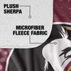 Florida State University Blanket, 50"x60" Logo Dots Silky Touch Sherpa Back Super Soft Throw Blanket view 4