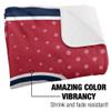 Liberty University Blanket, 50"x60" Logo Dots Silky Touch Sherpa Back Super Soft Throw Blanket view 3