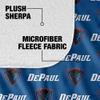 DePaul University Blanket, 50"x60" Logo Pattern Silky Touch Sherpa Back Super Soft Throw Blanket view 4