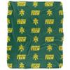 Arkansas Tech University Blanket, 50"x60" Logo Pattern Silky Touch Sherpa Back Super Soft Throw Blanket view 2
