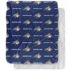 Montana State University Blanket, 50"x60" Logo Pattern Silky Touch Sherpa Back Super Soft Throw Blanket view 1