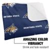 Montana State University Blanket, 50"x60" Logo Pattern Silky Touch Sherpa Back Super Soft Throw Blanket view 3