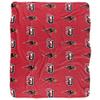 Seattle University Blanket, 50"x60" Logo Pattern Silky Touch Sherpa Back Super Soft Throw Blanket view 2