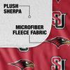 Seattle University Blanket, 50"x60" Logo Pattern Silky Touch Sherpa Back Super Soft Throw Blanket view 4