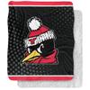 Youngstown State University Blanket, 50"x60" Logo Dots Silky Touch Sherpa Back Super Soft Throw Blanket view 1
