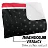Youngstown State University Blanket, 50"x60" Logo Dots Silky Touch Sherpa Back Super Soft Throw Blanket view 3