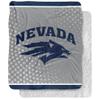 University of Nevada Reno Blanket, 50"x60" Logo Dots Silky Touch Sherpa Back Super Soft Throw Blanket view 1