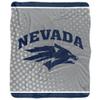 University of Nevada Reno Blanket, 50"x60" Logo Dots Silky Touch Sherpa Back Super Soft Throw Blanket view 2