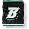 Binghamton University Blanket, 50"x60" Logo Dots Silky Touch Sherpa Back Super Soft Throw Blanket