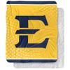East Tennessee State University Blanket, 50"x60" Logo Dots Silky Touch Sherpa Back Super Soft Throw Blanket view 1
