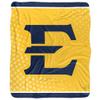 East Tennessee State University Blanket, 50"x60" Logo Dots Silky Touch Sherpa Back Super Soft Throw Blanket view 2
