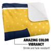 East Tennessee State University Blanket, 50"x60" Logo Dots Silky Touch Sherpa Back Super Soft Throw Blanket view 3