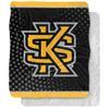 Kennesaw State University Blanket, 50"x60" Logo Dots Silky Touch Sherpa Back Super Soft Throw Blanket view 1