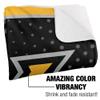 Kennesaw State University Blanket, 50"x60" Logo Dots Silky Touch Sherpa Back Super Soft Throw Blanket view 3