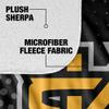 Kennesaw State University Blanket, 50"x60" Logo Dots Silky Touch Sherpa Back Super Soft Throw Blanket view 4
