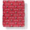 Youngstown State University Blanket, 50"x60" Logo Pattern Silky Touch Sherpa Back Super Soft Throw Blanket view 1